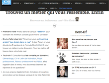 Tablet Screenshot of jobtrouveur.com